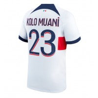 Camiseta Paris Saint-Germain Randal Kolo Muani #23 Segunda Equipación Replica 2023-24 mangas cortas